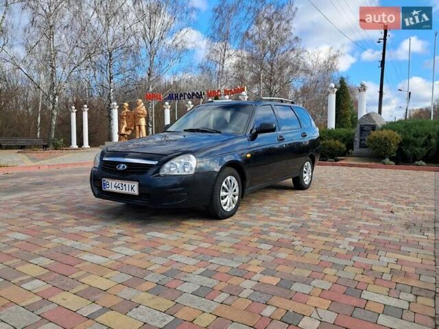 Черный ВАЗ 2171 Priora, объемом двигателя 1.6 л и пробегом 208 тыс. км за 2499 $, фото 1 на Automoto.ua