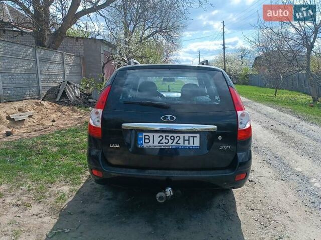 Черный ВАЗ 2171 Priora, объемом двигателя 1.6 л и пробегом 170 тыс. км за 2650 $, фото 6 на Automoto.ua
