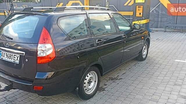 Черный ВАЗ 2171 Priora, объемом двигателя 1.6 л и пробегом 170 тыс. км за 3150 $, фото 4 на Automoto.ua