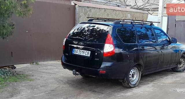 Черный ВАЗ 2171 Priora, объемом двигателя 1.6 л и пробегом 178 тыс. км за 2600 $, фото 1 на Automoto.ua
