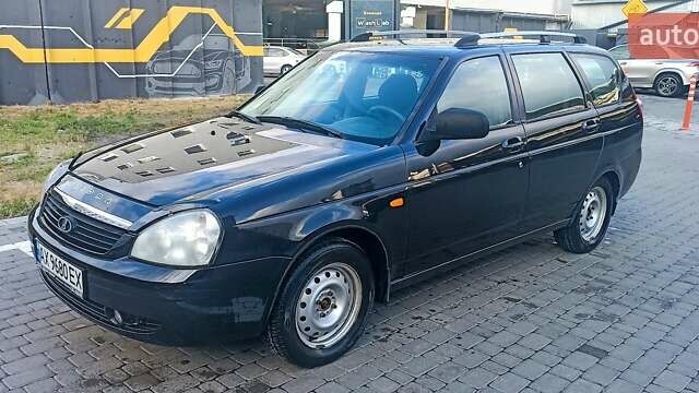 Черный ВАЗ 2171 Priora, объемом двигателя 1.6 л и пробегом 170 тыс. км за 3150 $, фото 1 на Automoto.ua