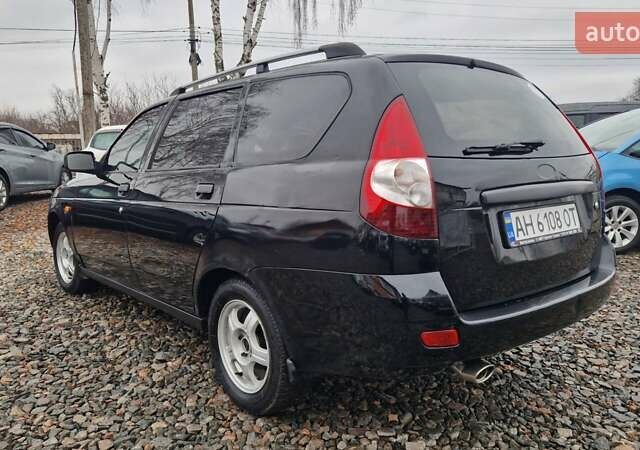 Черный ВАЗ 2171 Priora, объемом двигателя 1.6 л и пробегом 250 тыс. км за 2550 $, фото 1 на Automoto.ua