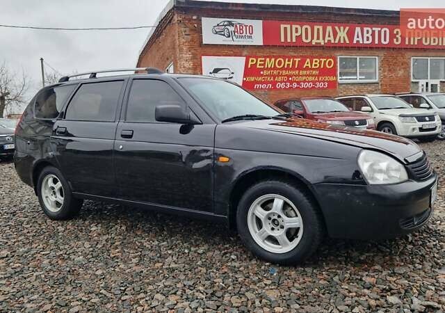 Черный ВАЗ 2171 Priora, объемом двигателя 1.6 л и пробегом 250 тыс. км за 2550 $, фото 3 на Automoto.ua