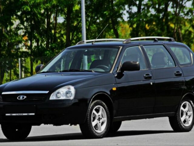 Черный ВАЗ 2171 Priora, объемом двигателя 1.6 л и пробегом 58 тыс. км за 4850 $, фото 2 на Automoto.ua