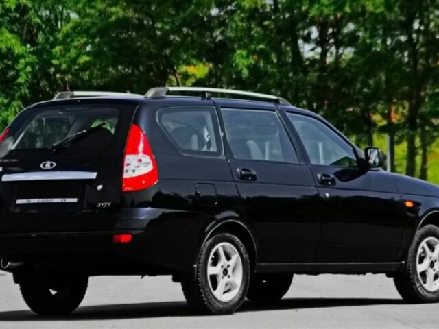 Черный ВАЗ 2171 Priora, объемом двигателя 1.6 л и пробегом 58 тыс. км за 4850 $, фото 3 на Automoto.ua
