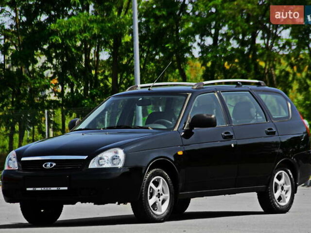 Черный ВАЗ 2171 Priora, объемом двигателя 1.6 л и пробегом 58 тыс. км за 4700 $, фото 2 на Automoto.ua