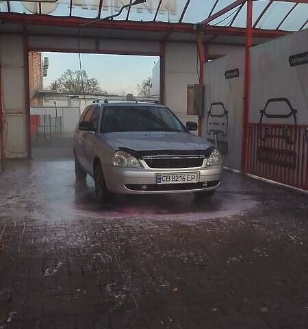 Серый ВАЗ 2171 Priora, объемом двигателя 1.6 л и пробегом 186 тыс. км за 3000 $, фото 1 на Automoto.ua