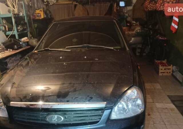 Черный ВАЗ 2172 Priora, объемом двигателя 1.6 л и пробегом 148 тыс. км за 1800 $, фото 1 на Automoto.ua