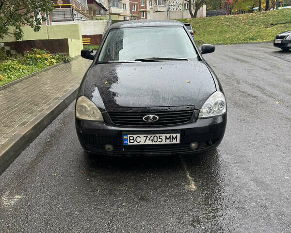 Черный ВАЗ 2172 Priora, объемом двигателя 1.6 л и пробегом 202 тыс. км за 1800 $, фото 1 на Automoto.ua