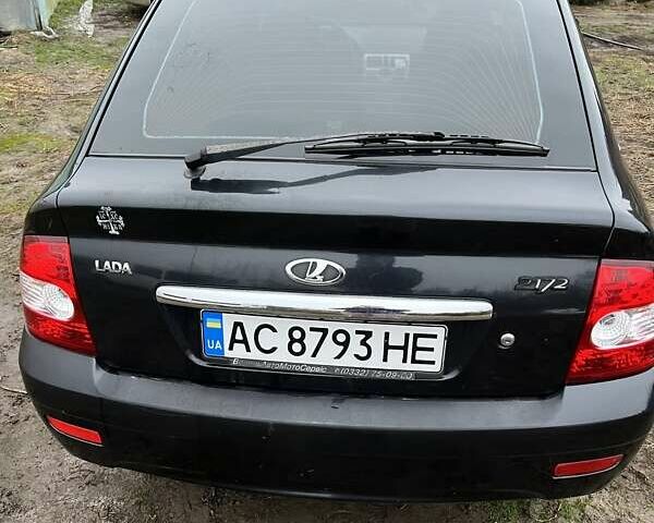 Черный ВАЗ 2172 Priora, объемом двигателя 1.6 л и пробегом 173 тыс. км за 2200 $, фото 3 на Automoto.ua
