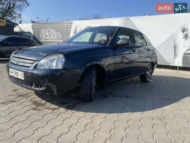 Черный ВАЗ 2172 Priora, объемом двигателя 1.6 л и пробегом 130 тыс. км за 2000 $, фото 10 на Automoto.ua