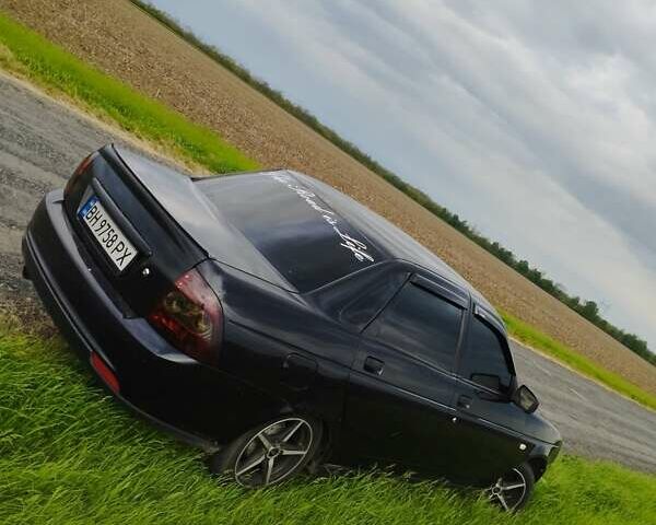 Черный ВАЗ 2172 Priora, объемом двигателя 1.6 л и пробегом 423 тыс. км за 2850 $, фото 9 на Automoto.ua