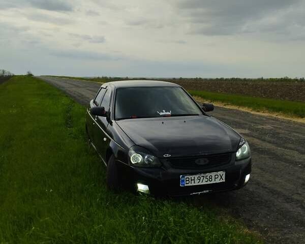 Черный ВАЗ 2172 Priora, объемом двигателя 1.6 л и пробегом 423 тыс. км за 2850 $, фото 10 на Automoto.ua