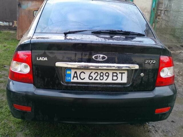 Чорний ВАЗ 2172 Priora, об'ємом двигуна 1.6 л та пробігом 220 тис. км за 2300 $, фото 2 на Automoto.ua