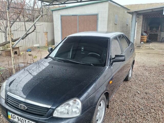 Черный ВАЗ 2172 Priora, объемом двигателя 1.6 л и пробегом 81 тыс. км за 3000 $, фото 1 на Automoto.ua