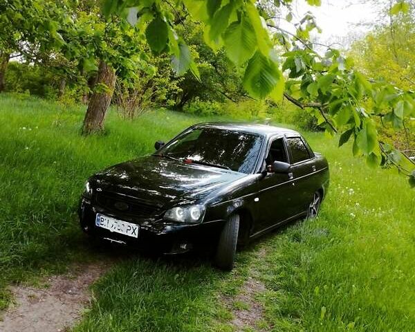 Черный ВАЗ 2172 Priora, объемом двигателя 1.6 л и пробегом 423 тыс. км за 2850 $, фото 6 на Automoto.ua