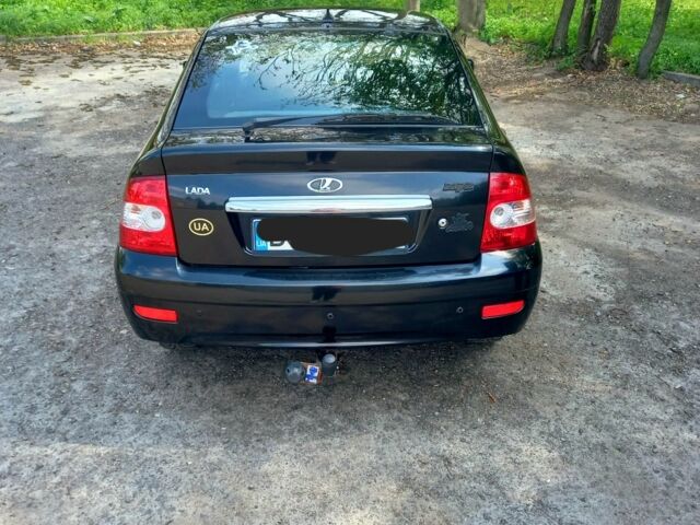 Черный ВАЗ 2172 Priora, объемом двигателя 1.6 л и пробегом 180 тыс. км за 2950 $, фото 4 на Automoto.ua