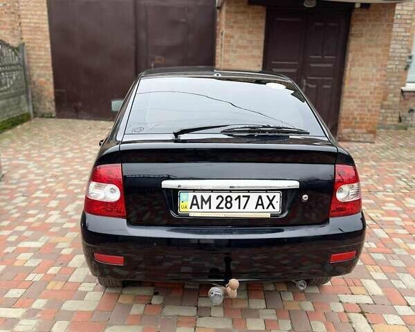 Черный ВАЗ 2172 Priora, объемом двигателя 1.6 л и пробегом 153 тыс. км за 2700 $, фото 8 на Automoto.ua