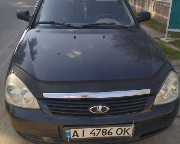 Черный ВАЗ 2172 Priora, объемом двигателя 1.6 л и пробегом 210 тыс. км за 2600 $, фото 1 на Automoto.ua