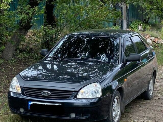 Черный ВАЗ 2172 Priora, объемом двигателя 1.6 л и пробегом 160 тыс. км за 2450 $, фото 5 на Automoto.ua