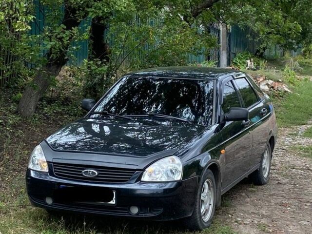 Черный ВАЗ 2172 Priora, объемом двигателя 1.6 л и пробегом 160 тыс. км за 2450 $, фото 3 на Automoto.ua