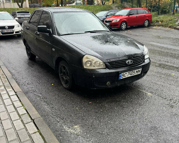 Черный ВАЗ 2172 Priora, объемом двигателя 1.6 л и пробегом 202 тыс. км за 1800 $, фото 2 на Automoto.ua