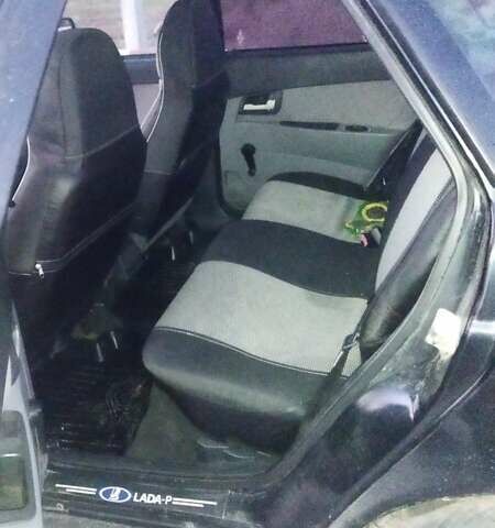 Черный ВАЗ 2172 Priora, объемом двигателя 1.6 л и пробегом 246 тыс. км за 3200 $, фото 4 на Automoto.ua