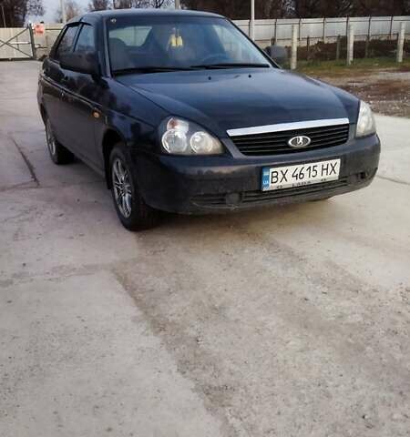 Черный ВАЗ 2172 Priora, объемом двигателя 1.6 л и пробегом 246 тыс. км за 3200 $, фото 2 на Automoto.ua