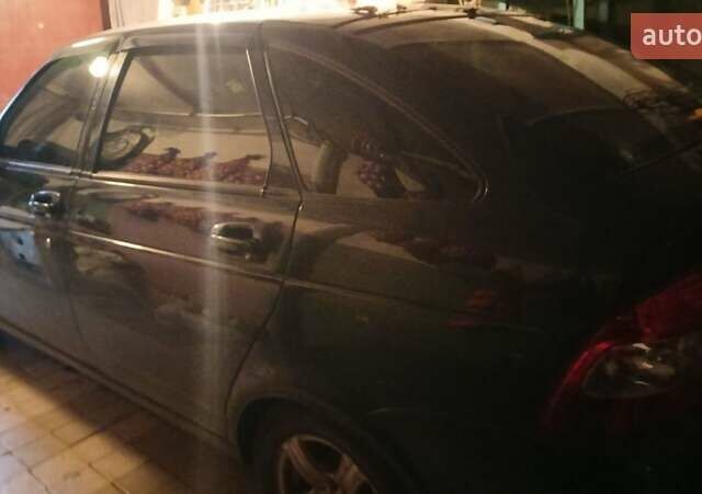 Черный ВАЗ 2172 Priora, объемом двигателя 1.6 л и пробегом 148 тыс. км за 1800 $, фото 2 на Automoto.ua