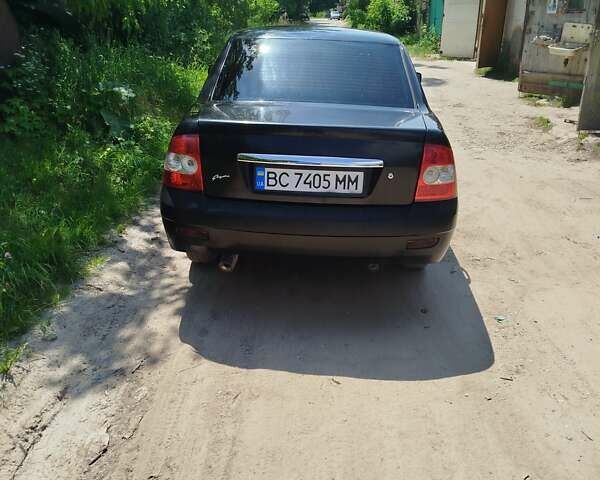 Черный ВАЗ 2172 Priora, объемом двигателя 1.6 л и пробегом 230 тыс. км за 1700 $, фото 1 на Automoto.ua