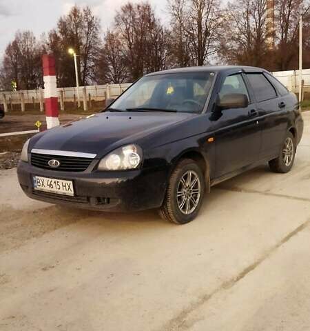 Черный ВАЗ 2172 Priora, объемом двигателя 1.6 л и пробегом 246 тыс. км за 3200 $, фото 6 на Automoto.ua
