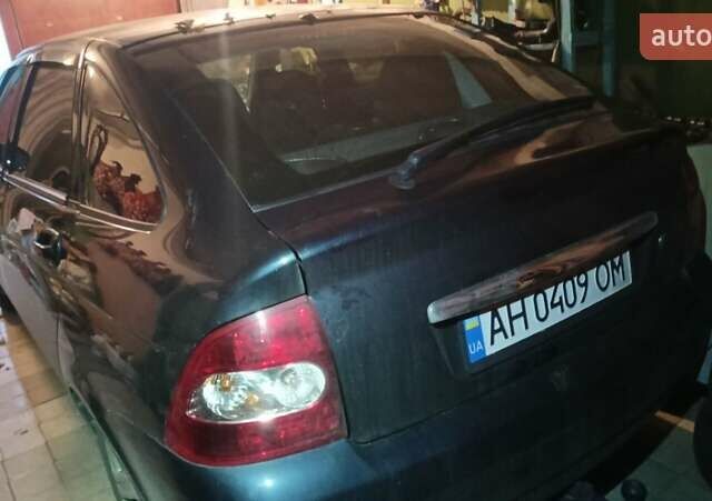 Черный ВАЗ 2172 Priora, объемом двигателя 1.6 л и пробегом 148 тыс. км за 1800 $, фото 3 на Automoto.ua