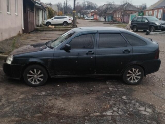 Черный ВАЗ 2172 Priora, объемом двигателя 1.6 л и пробегом 180 тыс. км за 2300 $, фото 1 на Automoto.ua