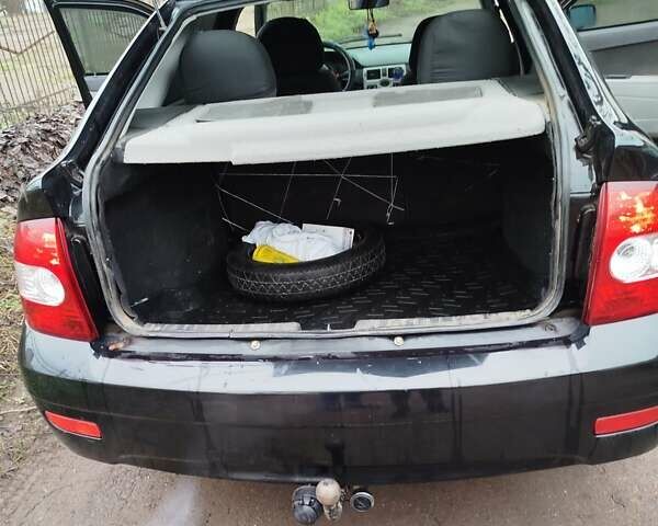 Черный ВАЗ 2172 Priora, объемом двигателя 1.6 л и пробегом 197 тыс. км за 2800 $, фото 4 на Automoto.ua