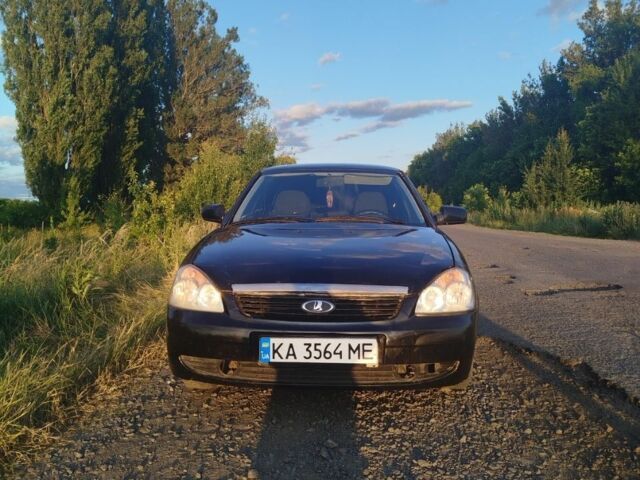 Черный ВАЗ 2172 Priora, объемом двигателя 1.6 л и пробегом 230 тыс. км за 1600 $, фото 7 на Automoto.ua