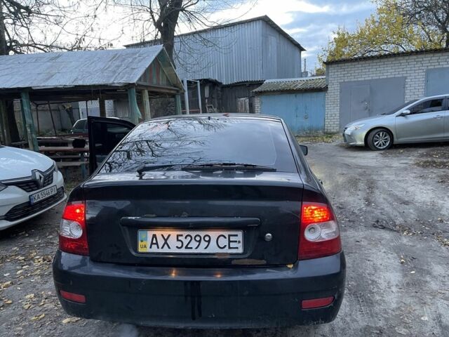 Черный ВАЗ 2172 Priora, объемом двигателя 1.6 л и пробегом 183 тыс. км за 1850 $, фото 6 на Automoto.ua