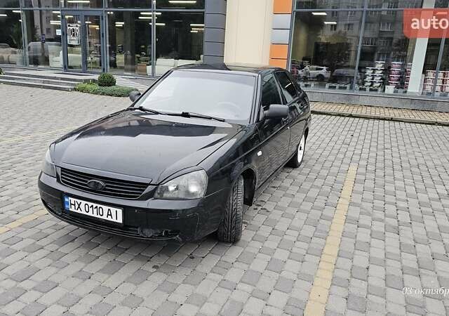 Черный ВАЗ 2172 Priora, объемом двигателя 1.6 л и пробегом 142 тыс. км за 1900 $, фото 3 на Automoto.ua