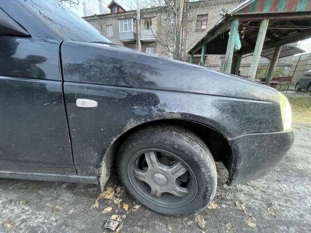 Черный ВАЗ 2172 Priora, объемом двигателя 1.6 л и пробегом 183 тыс. км за 1850 $, фото 3 на Automoto.ua