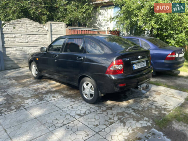 Черный ВАЗ 2172 Priora, объемом двигателя 1.6 л и пробегом 162 тыс. км за 3000 $, фото 3 на Automoto.ua