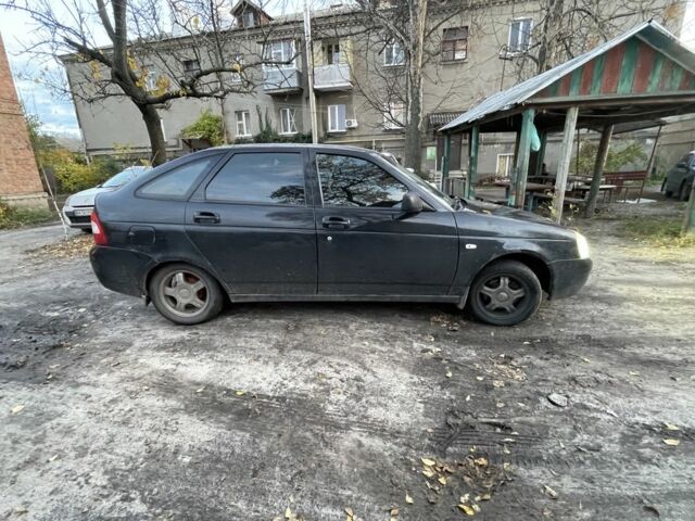 Черный ВАЗ 2172 Priora, объемом двигателя 1.6 л и пробегом 183 тыс. км за 1850 $, фото 1 на Automoto.ua