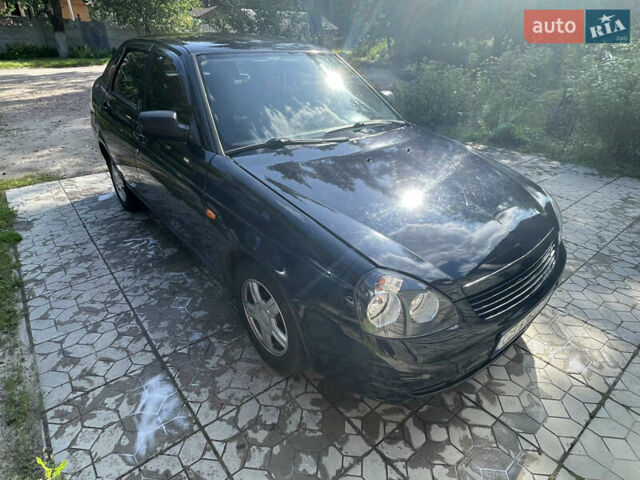 Черный ВАЗ 2172 Priora, объемом двигателя 1.6 л и пробегом 162 тыс. км за 3000 $, фото 1 на Automoto.ua