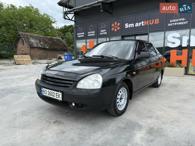 Черный ВАЗ 2172 Priora, объемом двигателя 1.6 л и пробегом 207 тыс. км за 2150 $, фото 1 на Automoto.ua