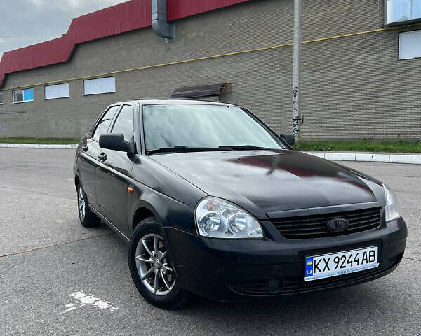 Черный ВАЗ 2172 Priora, объемом двигателя 1.6 л и пробегом 198 тыс. км за 2499 $, фото 5 на Automoto.ua