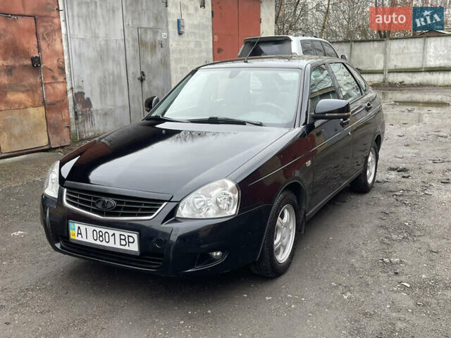 Черный ВАЗ 2172 Priora, объемом двигателя 1.6 л и пробегом 97 тыс. км за 3700 $, фото 3 на Automoto.ua