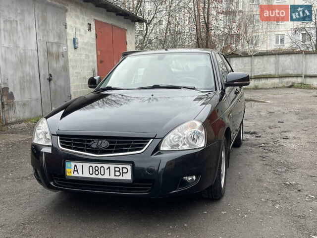Черный ВАЗ 2172 Priora, объемом двигателя 1.6 л и пробегом 97 тыс. км за 3700 $, фото 2 на Automoto.ua