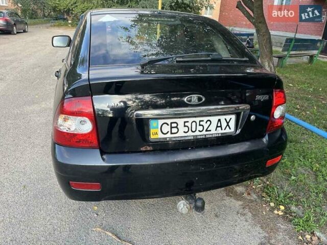 Чорний ВАЗ 2172 Priora, об'ємом двигуна 1.6 л та пробігом 250 тис. км за 2800 $, фото 2 на Automoto.ua