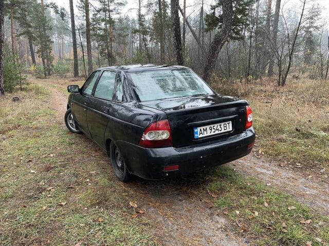 Чорний ВАЗ 2172 Priora, об'ємом двигуна 1.6 л та пробігом 555 тис. км за 950 $, фото 1 на Automoto.ua