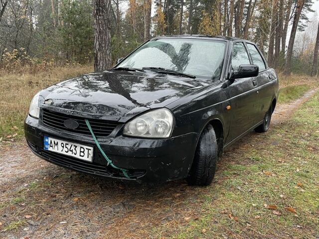 Чорний ВАЗ 2172 Priora, об'ємом двигуна 1.6 л та пробігом 555 тис. км за 950 $, фото 3 на Automoto.ua