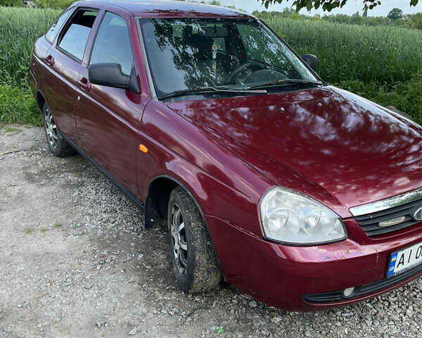 Червоний ВАЗ 2172 Priora, об'ємом двигуна 1.6 л та пробігом 180 тис. км за 2100 $, фото 3 на Automoto.ua