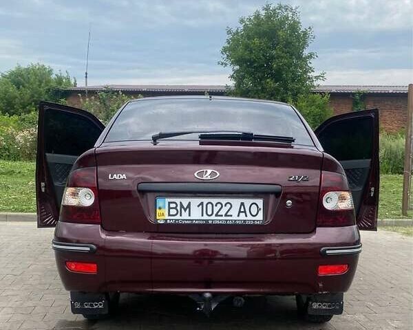 Червоний ВАЗ 2172 Priora, об'ємом двигуна 1.6 л та пробігом 163 тис. км за 3000 $, фото 1 на Automoto.ua
